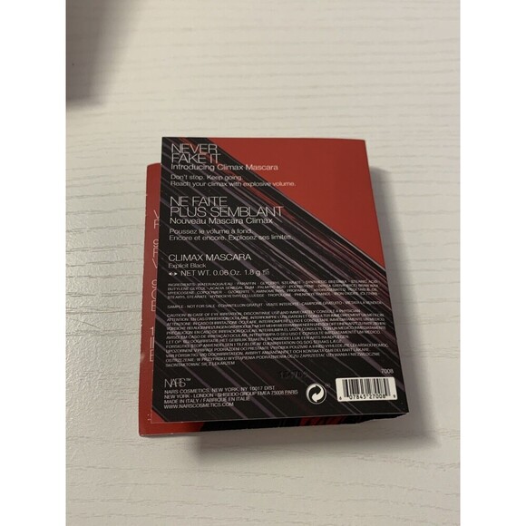 3 X NARS Climax Mascara in Explicit Black 0.06 oz / 1.8g Sample Size NEW - Picture 7 of 7